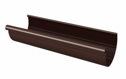 Желоб водосточной системы Rainway цвет Коричневый 3 м 1